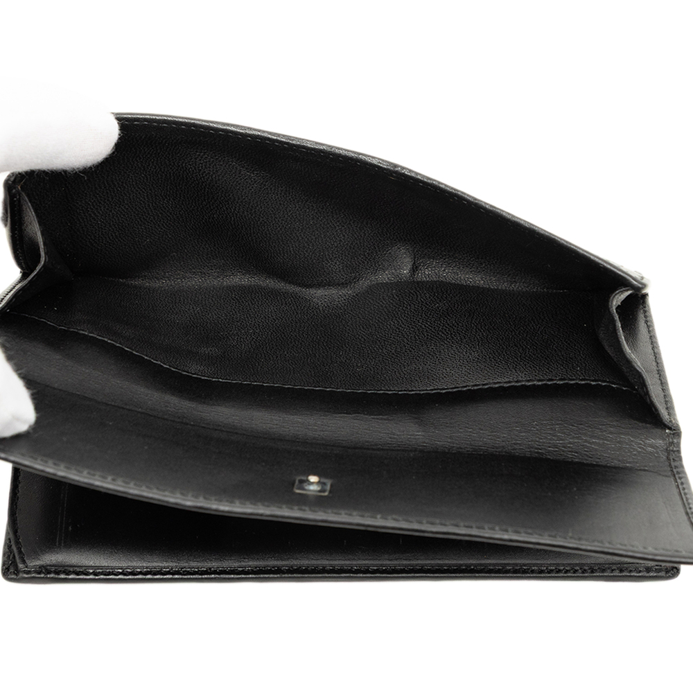 Pre-Loved Gucci Canvas and Leather Web Continental Wallet - Picture 5 of 8